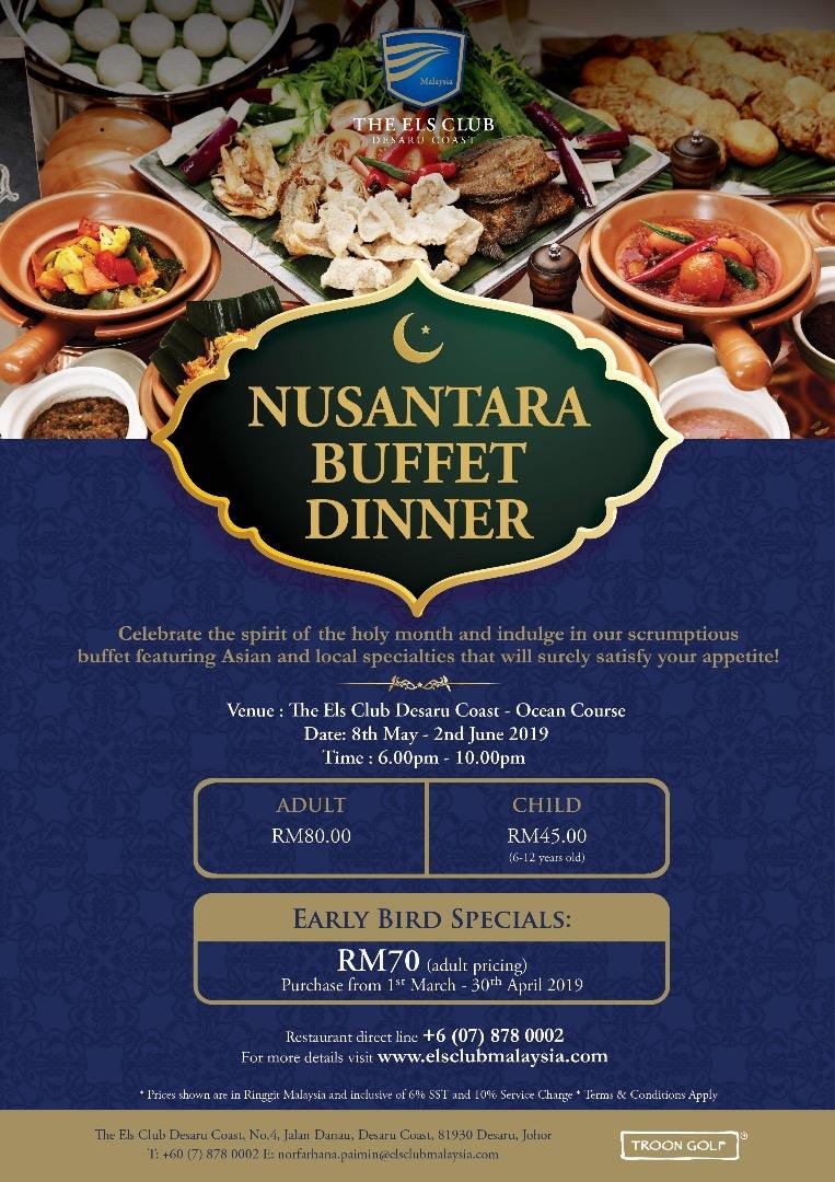 Wow  Ada pilihan buffet Ramadhan hotel sekitar Johor      maQan