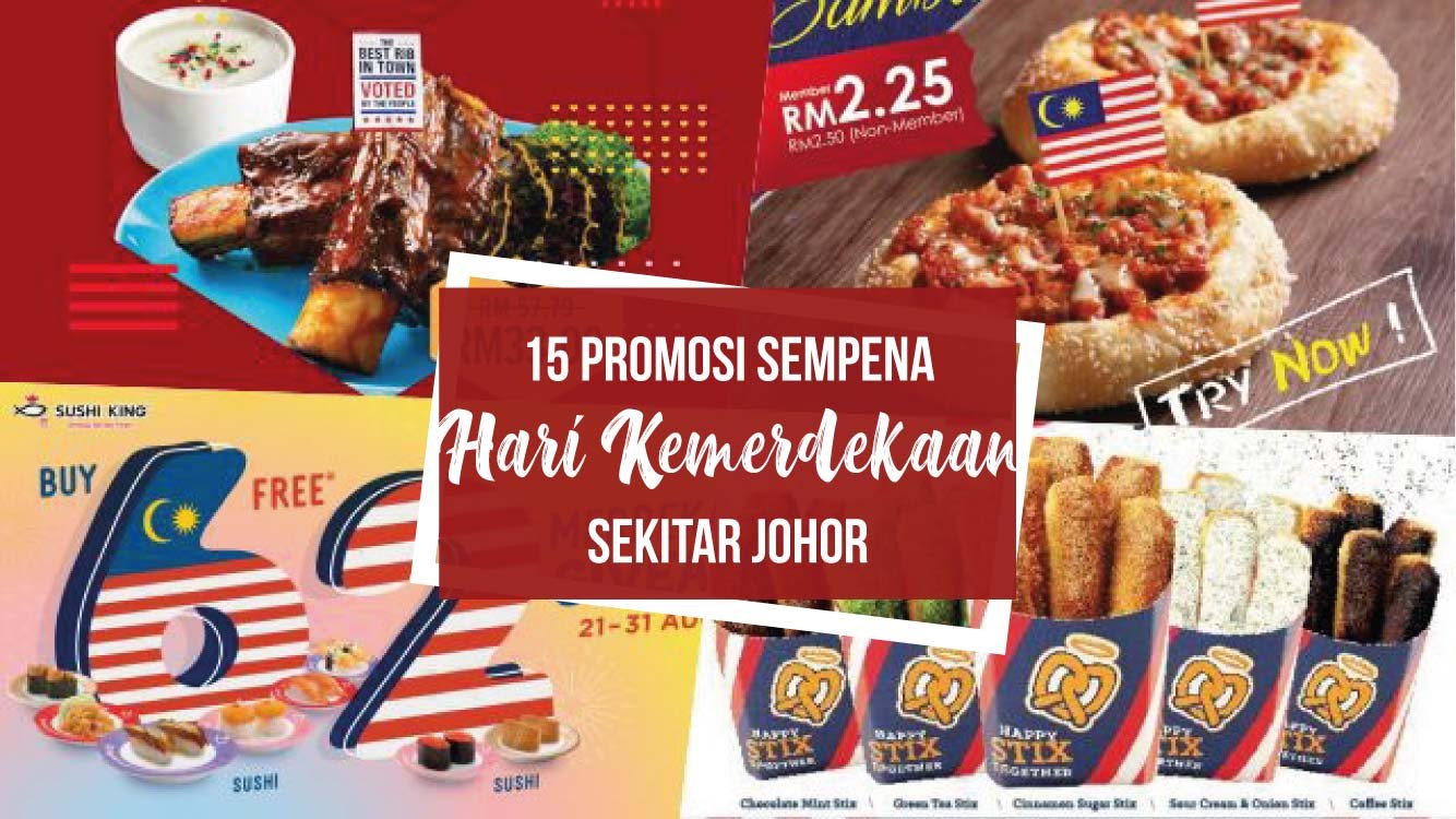 15 promosi sempena Hari Kemerdekaan Malaysia